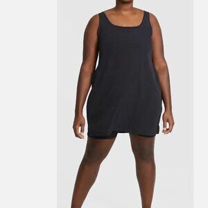Nike Women's Bliss Luxe Training Dress Black Dress NWT Size 1X